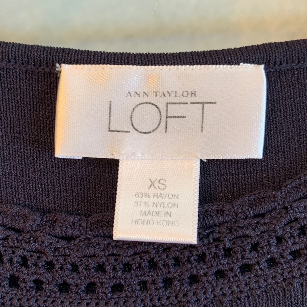 Loft Navy Sweater Set Size XS - Picture 10 of 16
